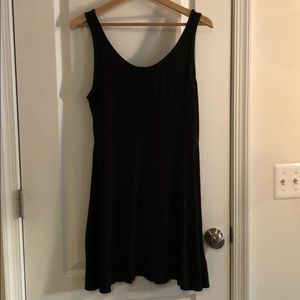 Express black jersey dress
